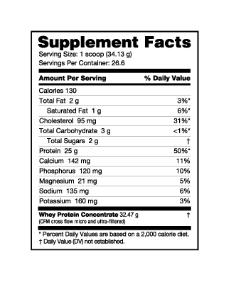 Nutrabio Classic Whey Protein